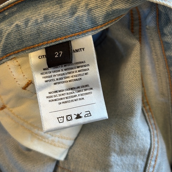 NWT Citizens of Humanity Paloma Baggy Jeans Alemayde size 27 - Picture 8 of 9